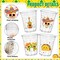 100 PCS Mexican Fiesta Party Cups – 12 oz Cinco de Mayo Disposable Plastic Drinkware – Clear Cups with Taco, Cactus, Sombrero & Guitar Designs – Birthday, Taco Night & Fiesta Party Supplies – Perfect for Mother's Day Card Making Displays